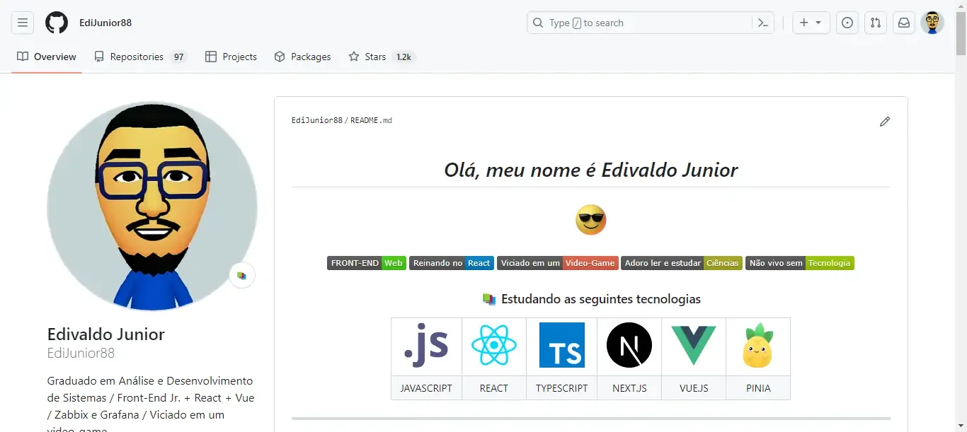 imagem repositório github